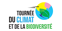 Logo de la tournée du climat et de la biodiversité pour Domorrow